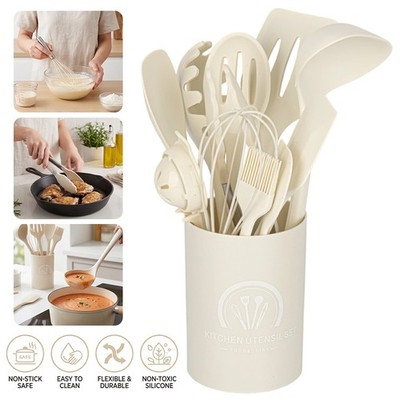 Küchenutensilien-Set Kochset Kochgeschirr-Set Silikon Hitzebeständig Zum Kochen