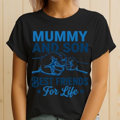Mama und Sohn Beste Freunde fürs Leben Familie Damen T-Shirt