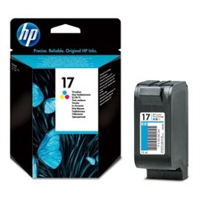 OEM HP 17 Tri Color Printer Ink Cartridge C6625AN New and Sealed - Genuine HP