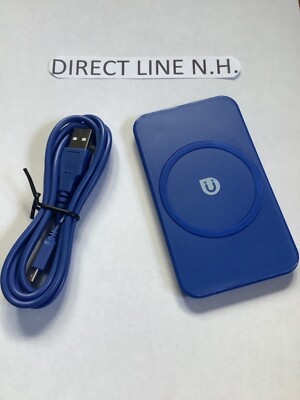 5 Watt QI Wireless Charging Pad  w/4  Charging Cable BLUE Uber Same Day Ship ! 
