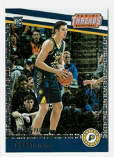 TJ Leaf 2017-18 Panini Threads Dazzle Rookie #87 /199 Indiana Pacers RC Parallel