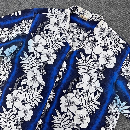 Vintage Royal Creations Hawaiian Button Shirt Men XL Floral AOP Graphic Tropical