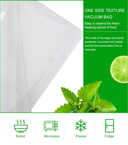 100X Vacuum Sealer Bags Precut Food Storage Saver Heat Seal Cryovac 6 Size NEW - Picture 4 of 24