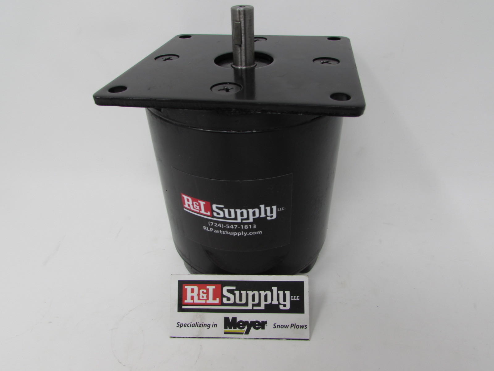 NEW MEYER & BUYERS SALT SPREADER ELECTRIC SPINNER MOTOR 1/2" SHAFT