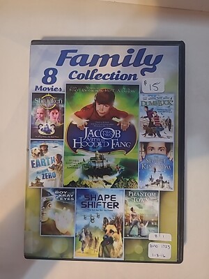 Family 8-Film Collection [DVD] Earth minus Zero, Dumb Luck, Boy w/XRAY Eyes 