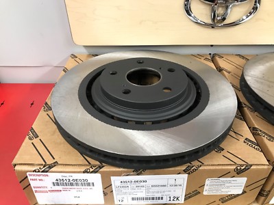 OEM Genuine Front & Rear Brake Rotors & Pads For 2010-2015 Lexus RX350 RX450h