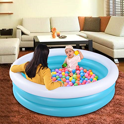 inflatable pool in living room