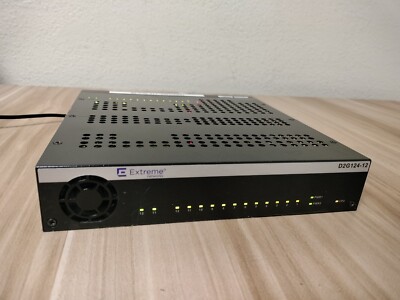 Extreme Networks /Enterasys (D2G124-12) Switch 12 Port *READ DESC*
