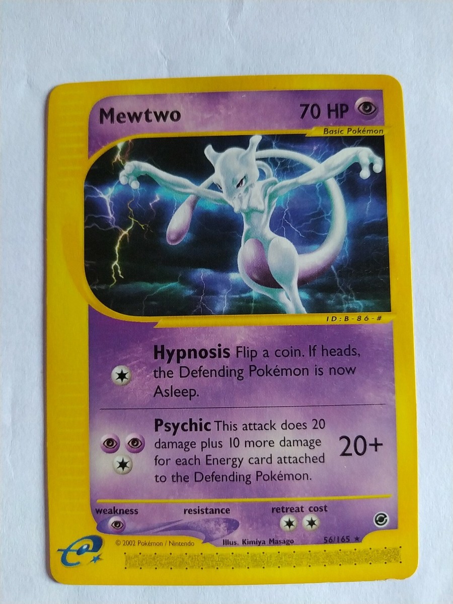 Mewtwo 56/165 RARE Expedition Pokémon Card Mint | eBay