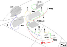 BMW 3 G20 HSD Line Autoradio - USB/AUX 61118718855