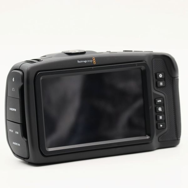 Blackmagic Pocket Cinema Camera 4k BMPCC 4K Black English