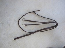 Harry Dabbs Pessoa Running Martingale Square Raised Horse Sized EUC Brown
