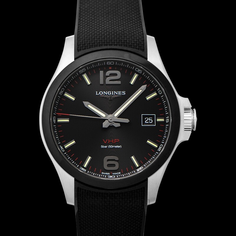 Buy LONGINES Longines Conquest L37294569 Black Dial Men's Watch Genuine  FreeS\u0026H Online in Indonesia. 264971741648