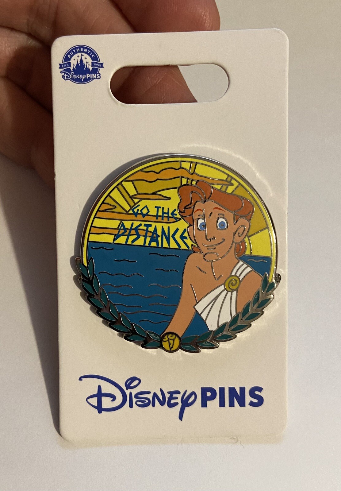 Disney Parks 2022 Hercules Go The Distance Medal Open Edition Pin NEW