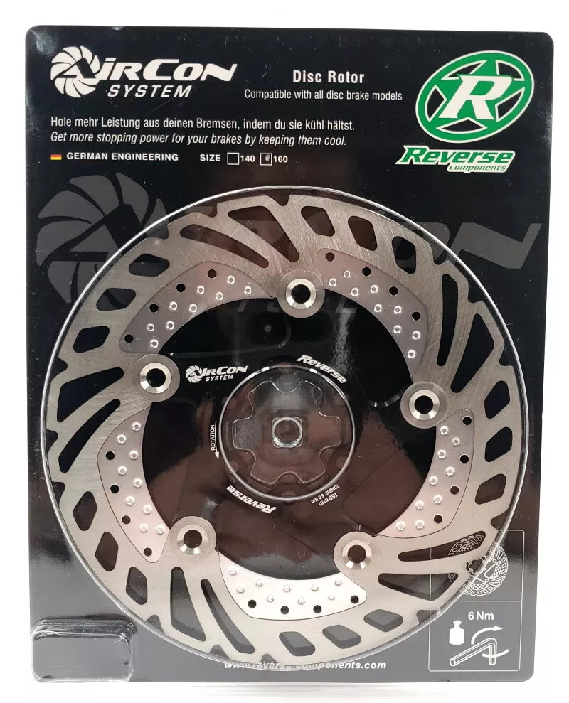 160mm 6 hotsell bolt disc rotor