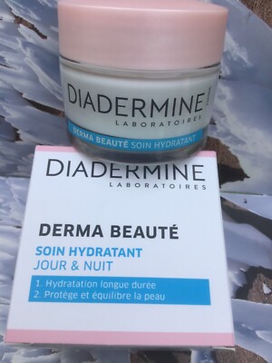 Diadermine Derma Beauty Feuchtigkeitspflege Langanhaltende Tages- und Nachtcreme 50 ml