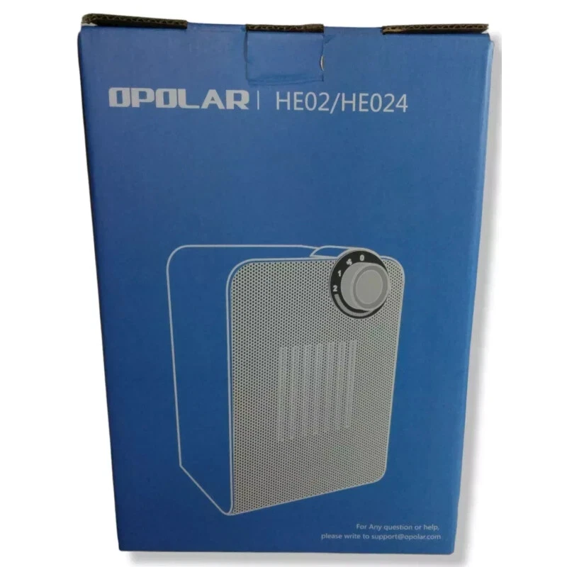 Termostato Cerámico Opolar HE02/HE024 Calentador Portátil Foto 4 de 4