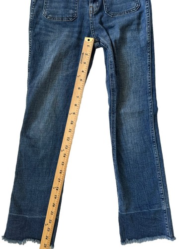 Polo Ralph Lauren Kids Girls Straight Fit Stretch Flare Denim Jeans L 12-14 150 - Picture 7 of 11
