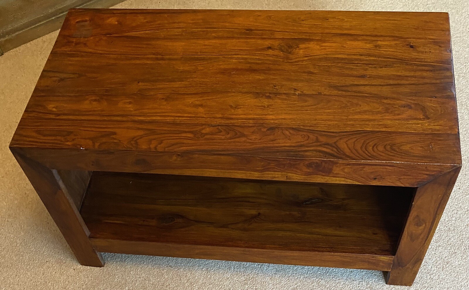 Mahogany Tv Stand / Unit Solid Wood Immaculate was very Expensive when