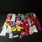 Mixed Barbie Doll Vintage Dresses Clothing Clone Lot Of 29 Pieces