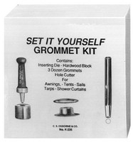 C.s. Osborne No.k235-0: 1/4 (size 0) Grommet Kit/ Brass (mpn 13294), New, Free on sale C.s. Osborne No.k235-0: 1/4 (size 0) Grommet Kit/ Brass (mpn 13294), New, Free on sale