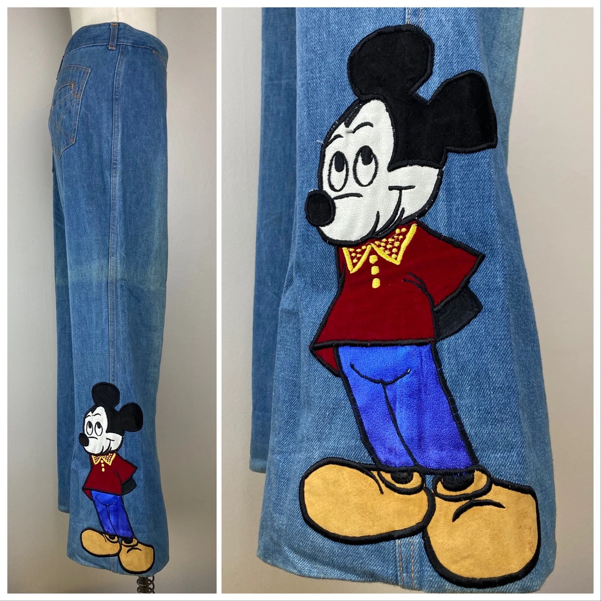 Jeans mickey sales