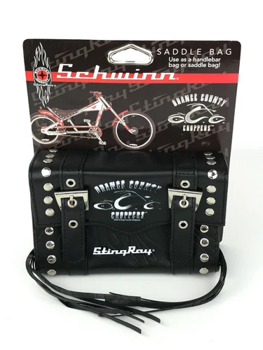 Official Schwinn Orange County Choppers StingRay Saddle Bag Handlebar Bag