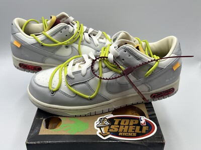 Nike Off White Dunk Low 9 Of 50 Size 8 Off White X Dunk Low  main image 2