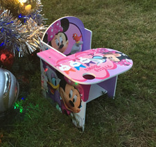 Girls Desk  Disney Minnie Mouse  Childs Kids