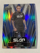 ZACH ZANE Dub-Z 2025 Leaf Metal Power Slap #9 Blue 11/75 (Y1)