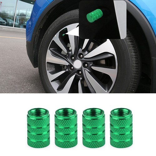 Aluminium Car Wheel Tyre Tire Valve Stems Air Dust Cover Screw Cap Accessories - Picture 12 of 18