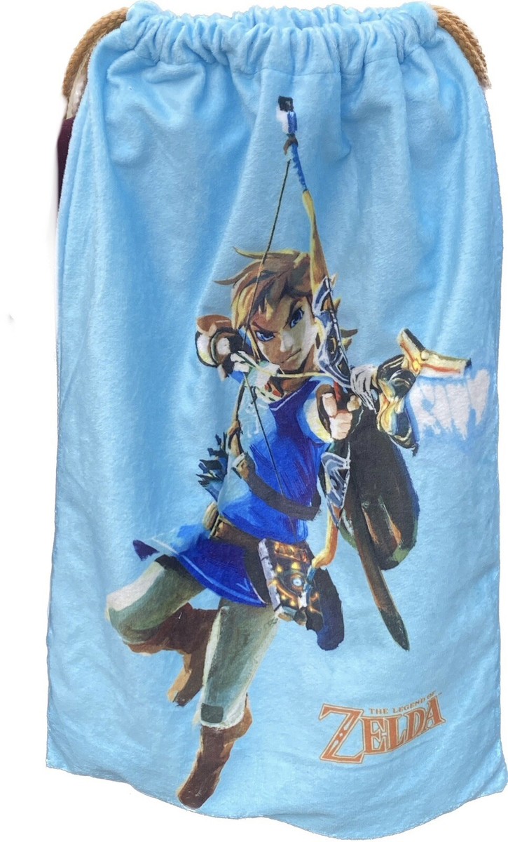 Nintendo Legend Zelda Breath of the Wild Link Drawstring Cinch