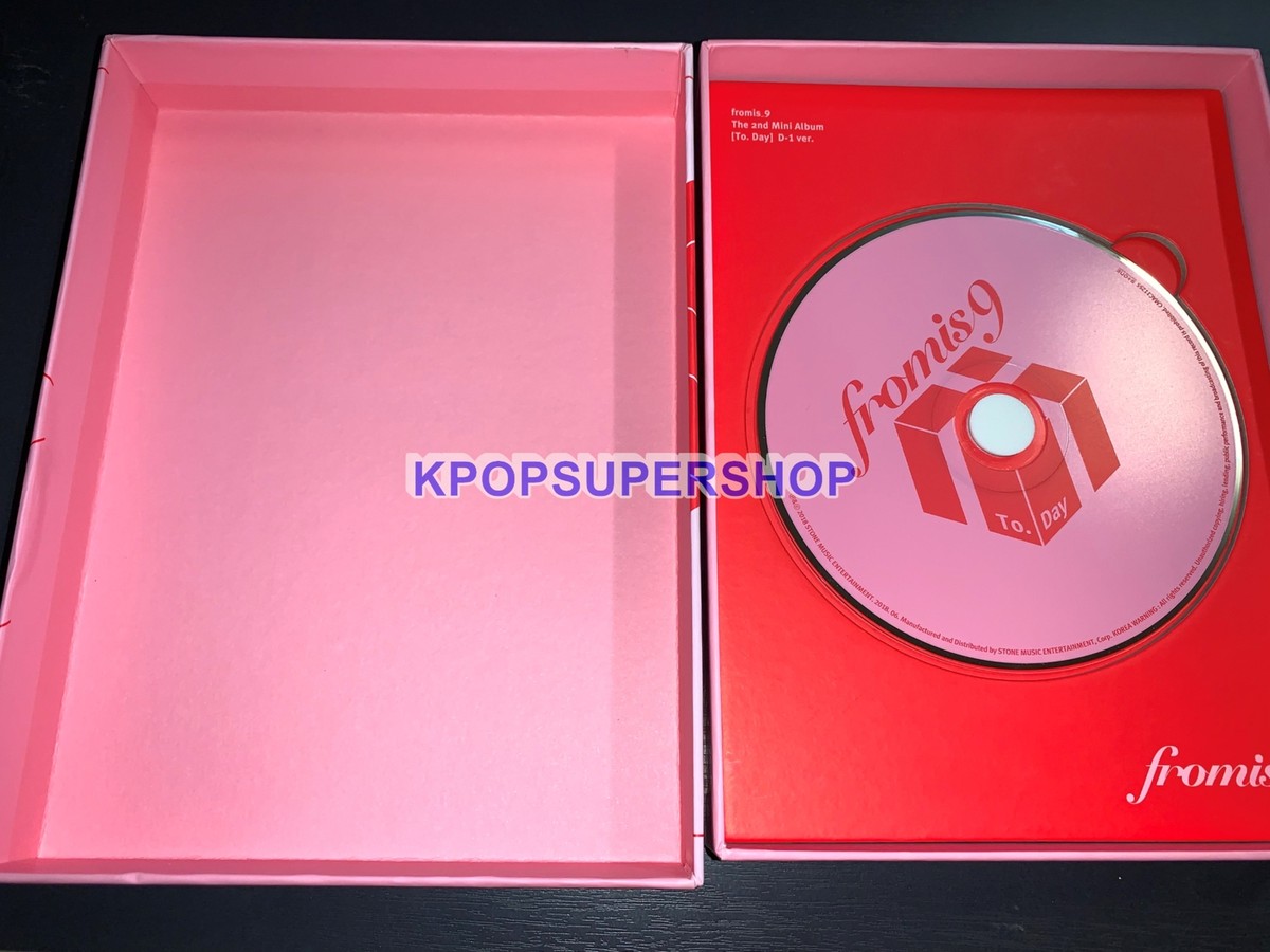 fromis_9 2nd Mini Album To.Day CD D-1 Version Good Faded Rare