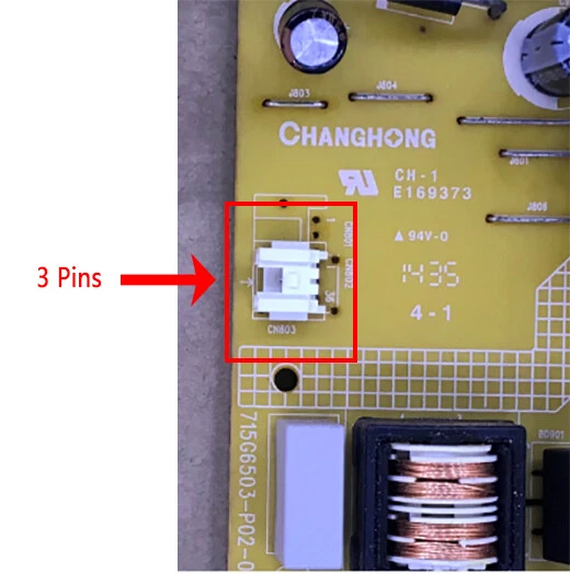 715G6503-P02  Power Supply Board for Philips 223I5L 240V5Q AOC E2270Swn E2070 - Image 2 of 2