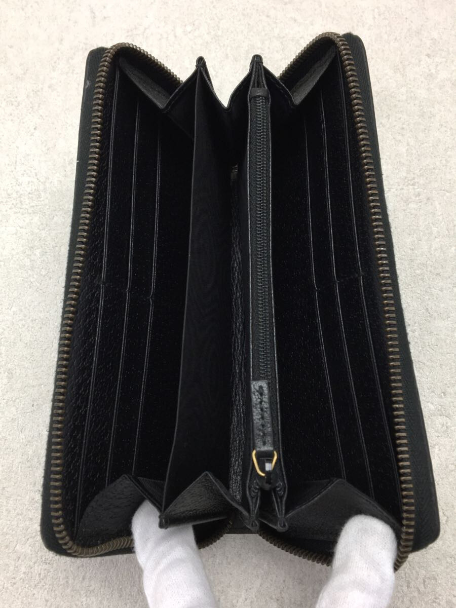 GUCCI Long Wallet _BEE Star / Leather / BLK / Print / Square GUCCI Long Wallet _BEE Star / Leather / BLK / Print / Square
