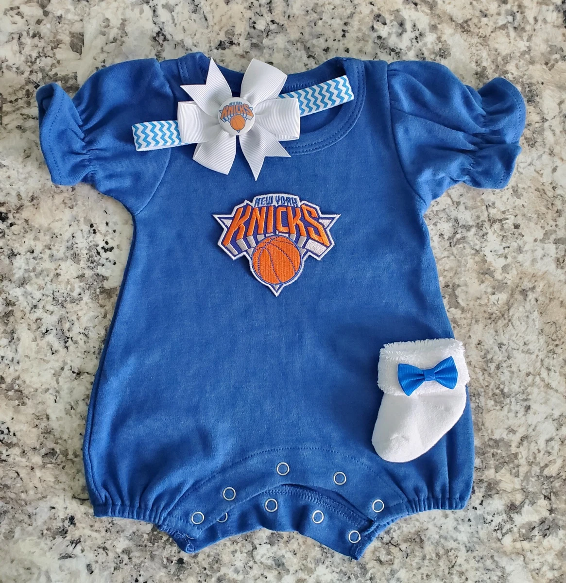 Knicks baby/infant clothes girl Knicks baby gift girl Ny Knicks basketball  girl