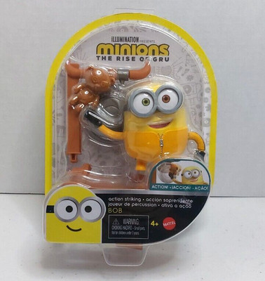 NIP Illumination Minions Rise of Gru Action Striking Bob Action Figure