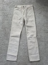 Vintage levis big E corduroy pants Cream