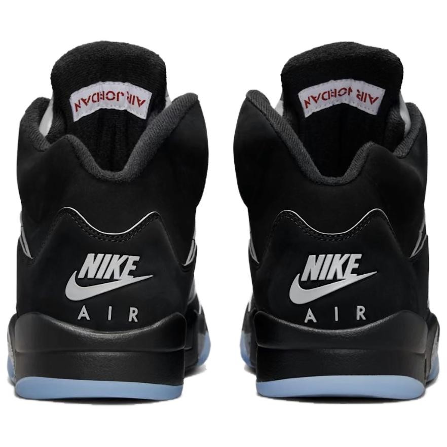 Size 7.5 - Air Jordan 5 Retro OG Black Metallic Reimagined for