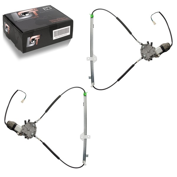 2X Fensterheber Mit Motor Vorne Links Rechts FüR VW Passat 32B Santana 1980-1988-image
