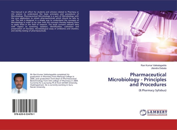 Ravi Kumar Vakkalagadda (U. A.) | Pharmaceutical Microbiology - Principles...-image