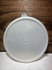 Tupperware Vintage Replacement Lid #227-25 C Tab Sheer Seal Made in USA