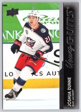 JOSHUA DUNNE RC YOUNG GUNS 2021-22 UPPER DECK 21-22 #218           99403