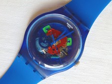 Swatch New Gent SUON101 INDIGO LACQUERED