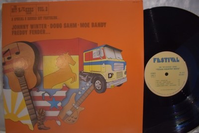 The Hit-Kickers Series Volume 3 Triple LP JohnnY Winter/Soug Sahm