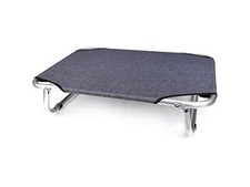 Telo Ricambio Brandina Pieghevole Cani, Leopet , 60x100 cm, Grigio