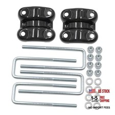 15592585 15592586 Rear Axle U-Bolts Plates Kit for 2.5" Wide Leaf Springs