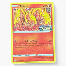 Pokemon TCG Moltres SWSH185 Holo Promo Brilliant Stars Sword & Shield ENG 120 HP on eBay