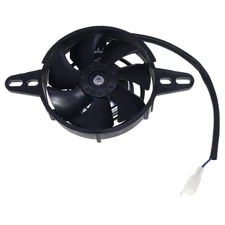 Black 4inch Motorcycle Radiator Cooling Fan Electric Fan For Dirt Bike For ATV