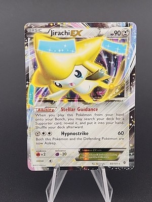 Pokemon Jirachi EX 60/101 Black & White Plasma Blast Holo Ultra Rare D
